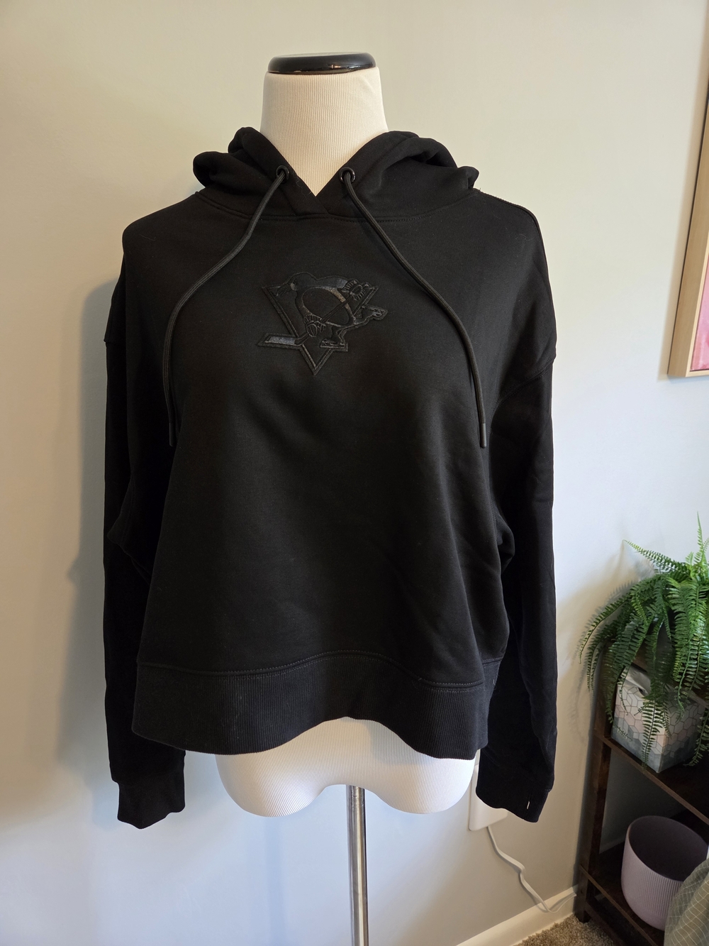 Pro Standard NHL Pittsburgh Penguins Neutral Cropped Hoodie
